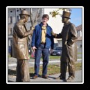 Alba Iulia Citadel with bronze population