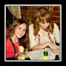 Birthday dinner in Târgoviște with Andreea and Teodora