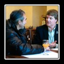 With Prof. Ioan Bâca at Hotel Castel Dracula