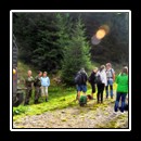 Gathering to walk the last part of the Dorna Valley to the river's origins.