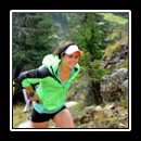  Marathon runner Bogdana Diaconu coming up the hill.