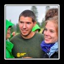 Friends meeting at the finish.